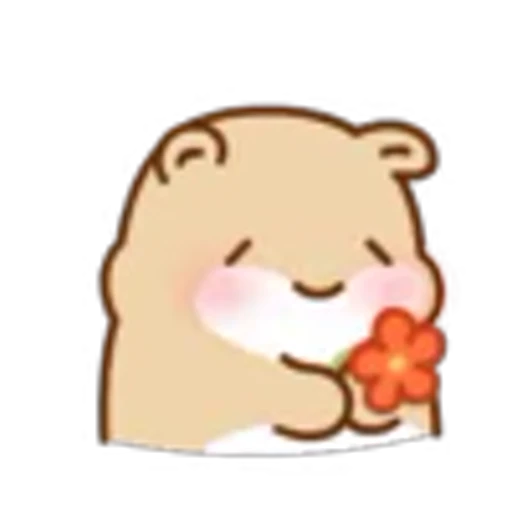 🌺 Эмодзи «Mochi Hamster» для Telegram