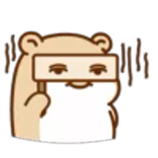 💵 Эмодзи «Mochi Hamster» для Telegram
