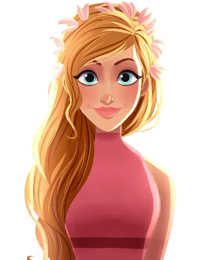 👸 Стикер «?‍modern disney?‍» для Telegram