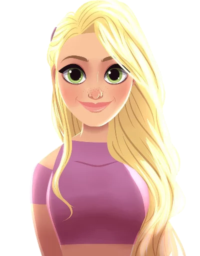👸 Стикер «?‍modern disney?‍» для Telegram