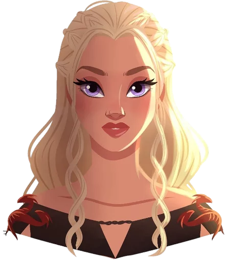 👩 Стикер «?‍modern disney?‍» для Telegram