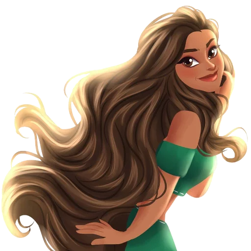 💃 Стикер «?‍modern disney?‍» для Telegram