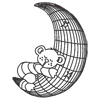 🌙 Эмодзи «3D Modelling» для Telegram