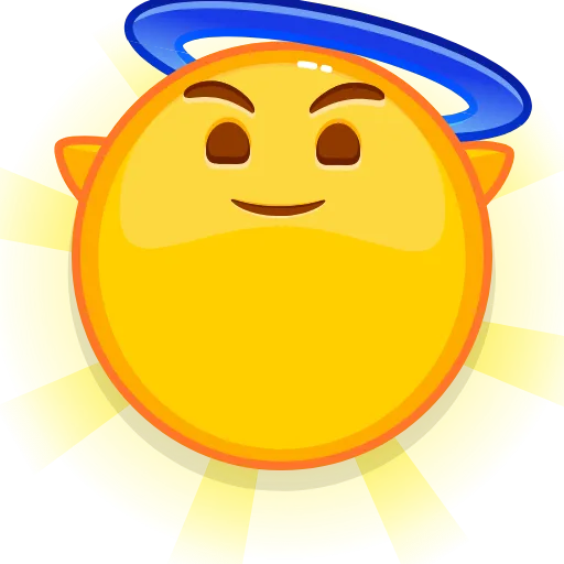 😇 Стикер «Modimated» для Telegram