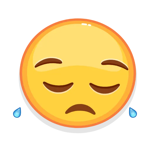 😔 Стикер «Modimated» для Telegram