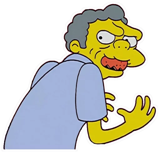 🍪 Стикер «Moe Szyslak» для Telegram