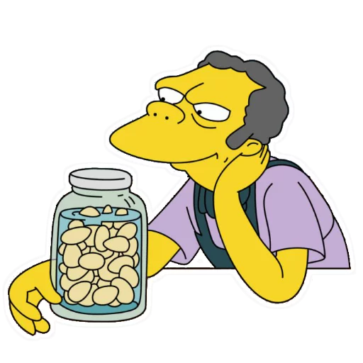 😙 Стикер «Moe Szyslak» для Telegram
