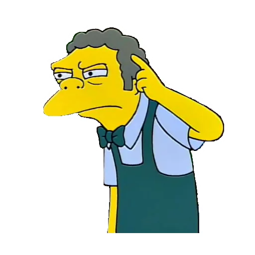 ✌ Стикер «Moe Szyslak» для Telegram