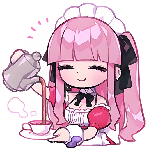 🍓 Стикер «Moeru Chan» для Telegram