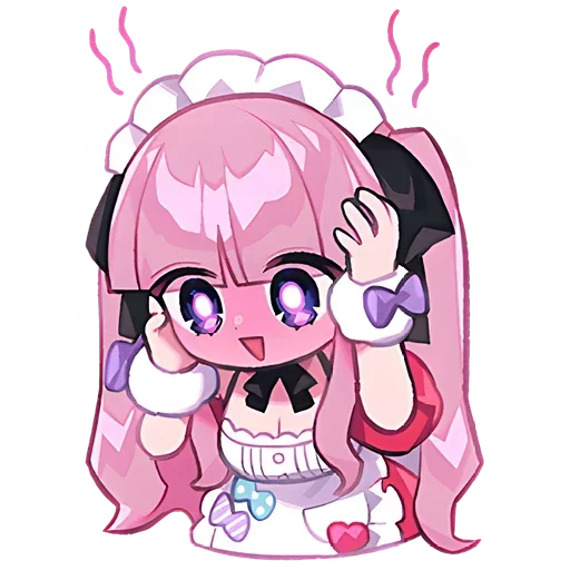 🍓 Стикер «Moeru Chan» для Telegram