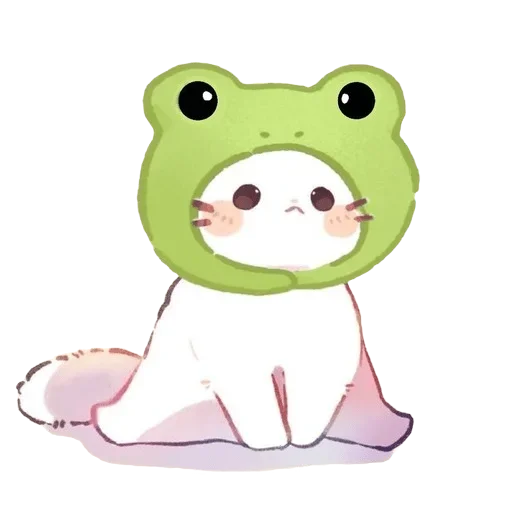 🐸 Стикер «Коты mofu_sand» для Telegram