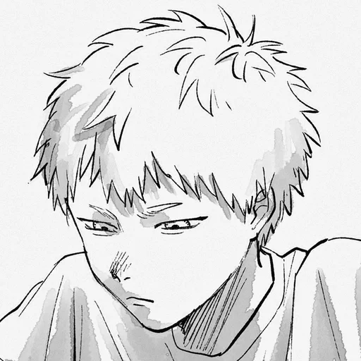 😣 Стикер «Hikaru ga Shinda Natsu» для Telegram