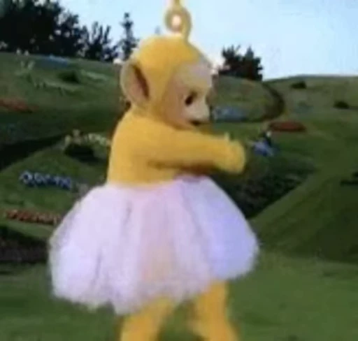 👯‍♂ Стикер «Teletubbies GIF» для Telegram