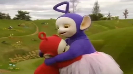 👨‍❤️‍💋‍👨 Стикер «Teletubbies GIF» для Telegram