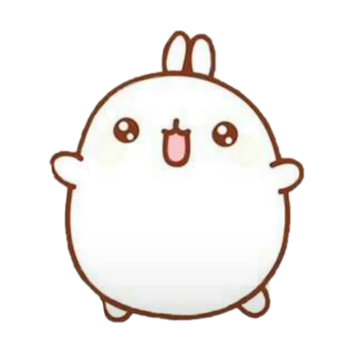 Стикерпак Molang 《WSZB Remix》 для Telegram — скачать