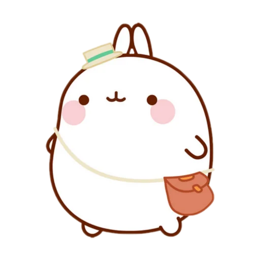🐰 Стикер «Molang 《WSZB Remix》» для Telegram