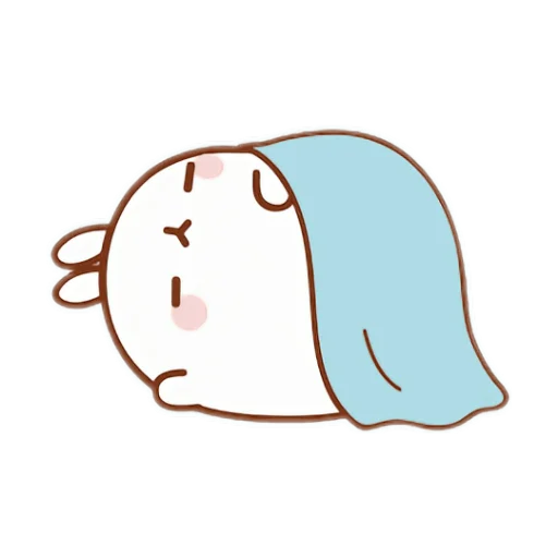🐰 Стикер «Molang 《WSZB Remix》» для Telegram