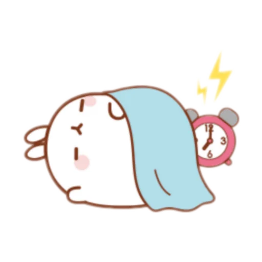 🐰 Стикер «Molang 《WSZB Remix》» для Telegram