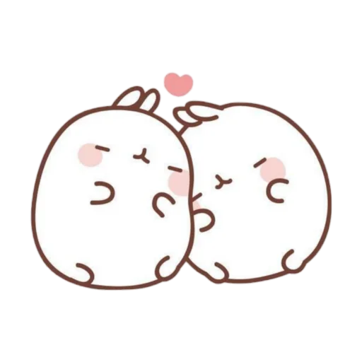 🐰 Стикер «Molang 《WSZB Remix》» для Telegram