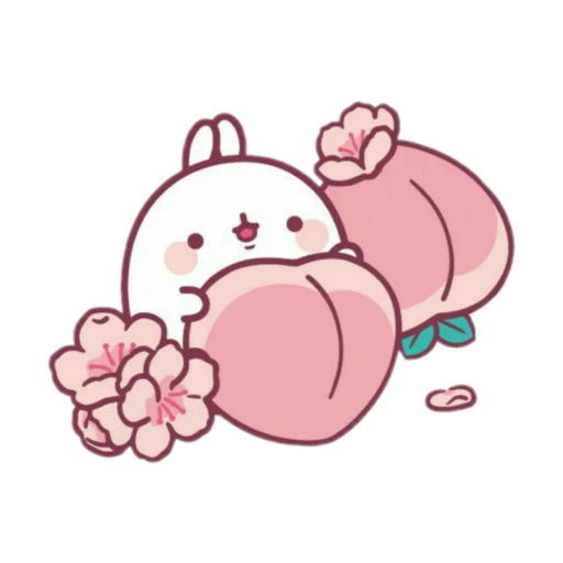 🐰 Стикер «Molang 《WSZB Remix》» для Telegram