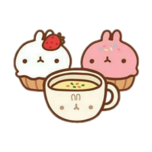 🐰 Стикер «Molang 《WSZB Remix》» для Telegram