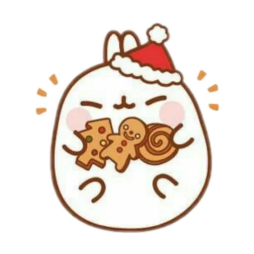 🐰 Стикер «Molang 《WSZB Remix》» для Telegram