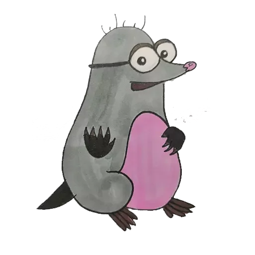 Стикерпак The mole Gennady для Telegram — скачать