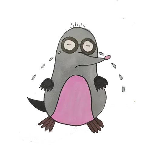 😰 Стикер «The mole Gennady» для Telegram