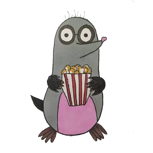 🍿 Стикер «The mole Gennady» для Telegram