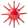 🦠 Эмодзи «3D molecule» для Telegram