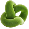 🦠 Эмодзи «3D molecule» для Telegram