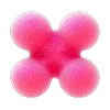 🦠 Эмодзи «3D molecule» для Telegram