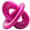 🦠 Эмодзи «3D molecule» для Telegram