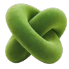 🦠 Эмодзи «3D molecule» для Telegram