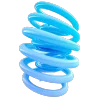 🦠 Эмодзи «3D molecule» для Telegram