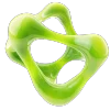 🦠 Эмодзи «3D molecule» для Telegram