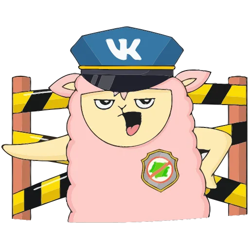 👮‍♂️ Эмодзи «Лама Молли» для Telegram