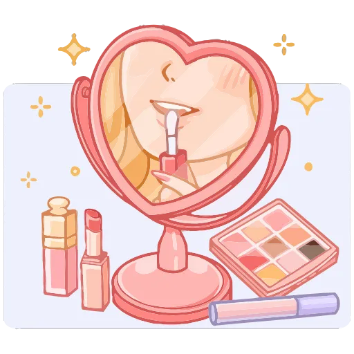 💄 Эмодзи «Момо» для Telegram
