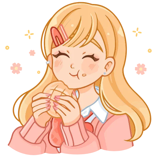 🍔 Эмодзи «Момо» для Telegram