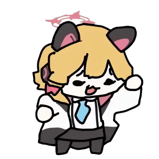 🤪 Стикер «Momoi» для Telegram