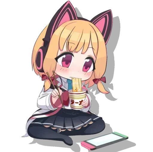 😍 Стикер «Momoi» для Telegram