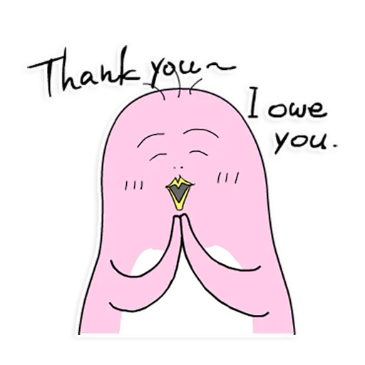 🙏 Стикер «Momoiro Toriko» для Telegram