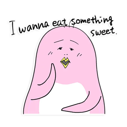 🍬 Стикер «Momoiro Toriko» для Telegram