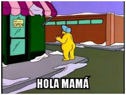 👋 Стикер «Simpsons-Memes-2» для Telegram