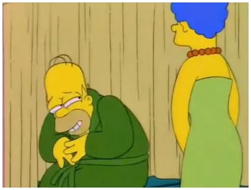 😖 Стикер «Simpsons-Memes-2» для Telegram