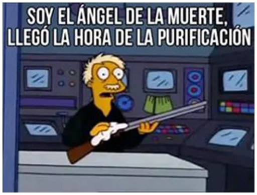 🔫 Стикер «Simpsons-Memes-2» для Telegram
