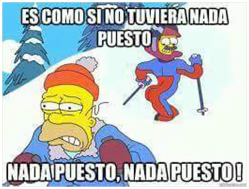 😣 Стикер «Simpsons-Memes-2» для Telegram