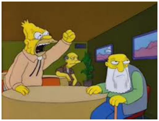 😠 Стикер «Simpsons-Memes-2» для Telegram