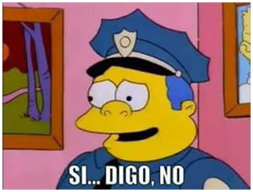😅 Стикер «Simpsons-Memes-2» для Telegram