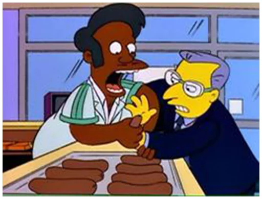 ☹ Стикер «Simpsons-Memes-2» для Telegram